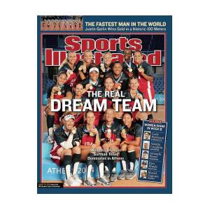 Team Usa Softball, 2004 Summer Olympics Sports Illustrated Cover Art Print by Sports Illustrated Team Usa Softball, 2004 Summer Olympics Sports Illustrated Cover Art Print by Sports Illustrated
