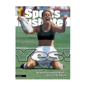 Usa Brandi Chastain, 1999 Womens World Cup Final Sports Illustrated Cover Art Print by Sports Illustrated