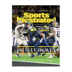 University of Michigan, 2024 College Football National Championship Issue Cover Art Print by Sports Illustrated