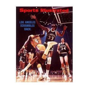Milwaukee Bucks Kareem Abdul-jabbar, 1972 Nba Western Sports Illustrated Cover Art Print by Sports Illustrated Milwaukee Bucks Kareem Abdul-jabbar, 1972 Nba Western Sports Illustrated Cover Art Print by Sports Illustrated