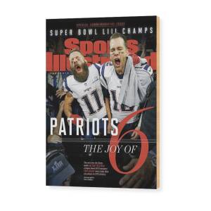 New England Patriots, Super Bowl Liii Champions Sports Illustrated Cover Wood Print by Sports Illustrated