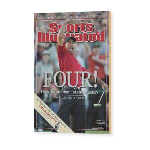 Tiger Woods, 2005 Masters Sports Illustrated Cover Wood Print by Sports Illustrated Tiger Woods, 2005 Masters Sports Illustrated Cover Wood Print by Sports Illustrated