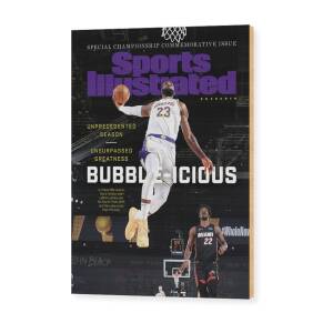 Bubble-icious Los Angeles Lakers NBA Championship Sports Illustrated Cover Wood Print by Sports Illustrated