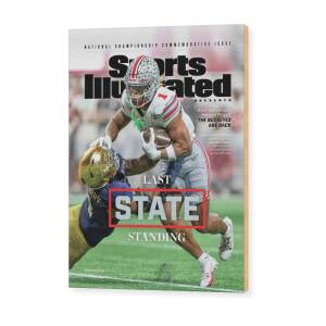 Ohio State University, 2025 CFP National Champions Commemorative Issue Cover Wood Print by Sports Illustrated