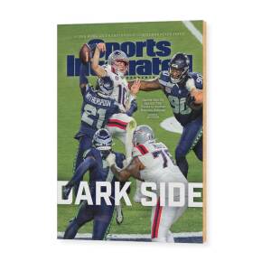 Seattle Seahawks Super Bowl LX Championship Cover Wood Print by Sports Illustrated